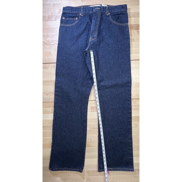 Levi's 517 Boot Cut Denim Blue Jeans 34x32 - Picture 4 of 10